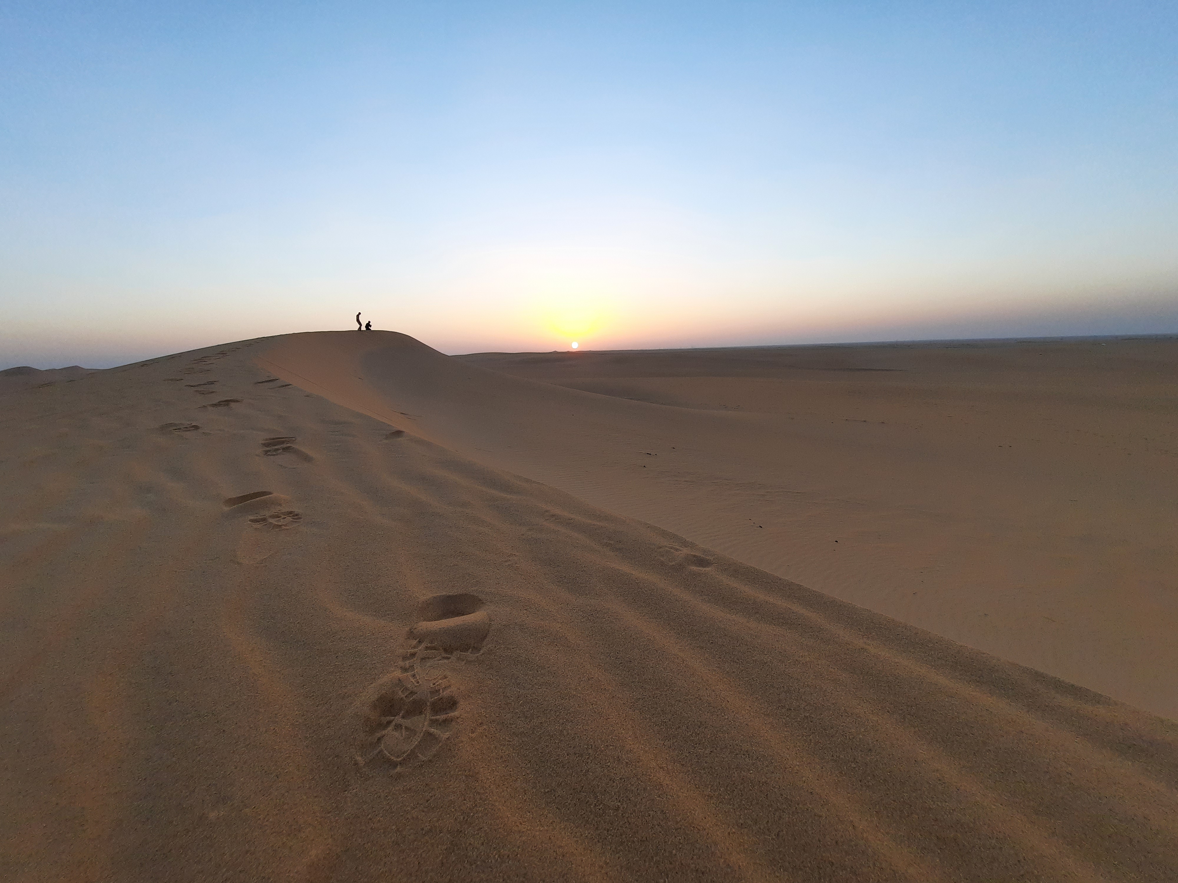 The kind of encounter I was expecting with sand in Saudi Arabia. 