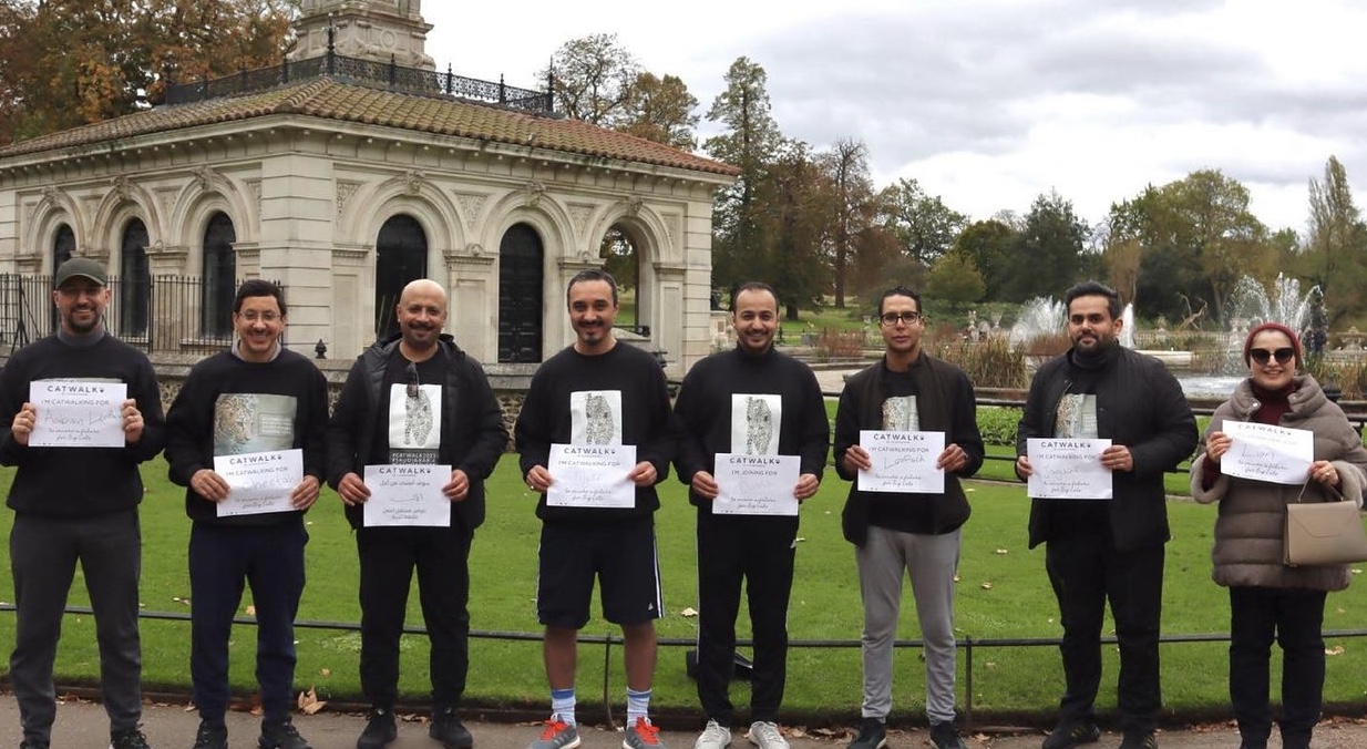 HRH Ambassador Khalid bin Bandar Catwalk London