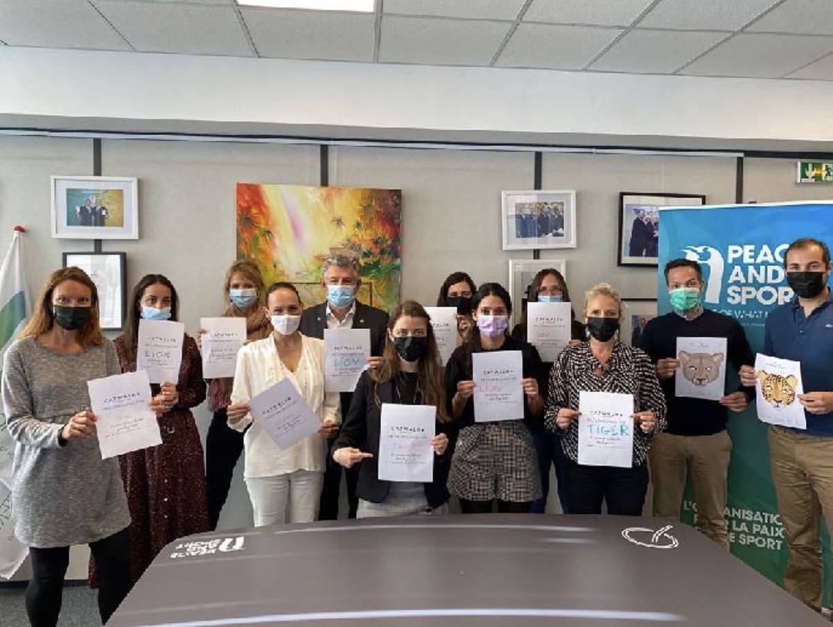 Peace and Sport Catwalk Monaco