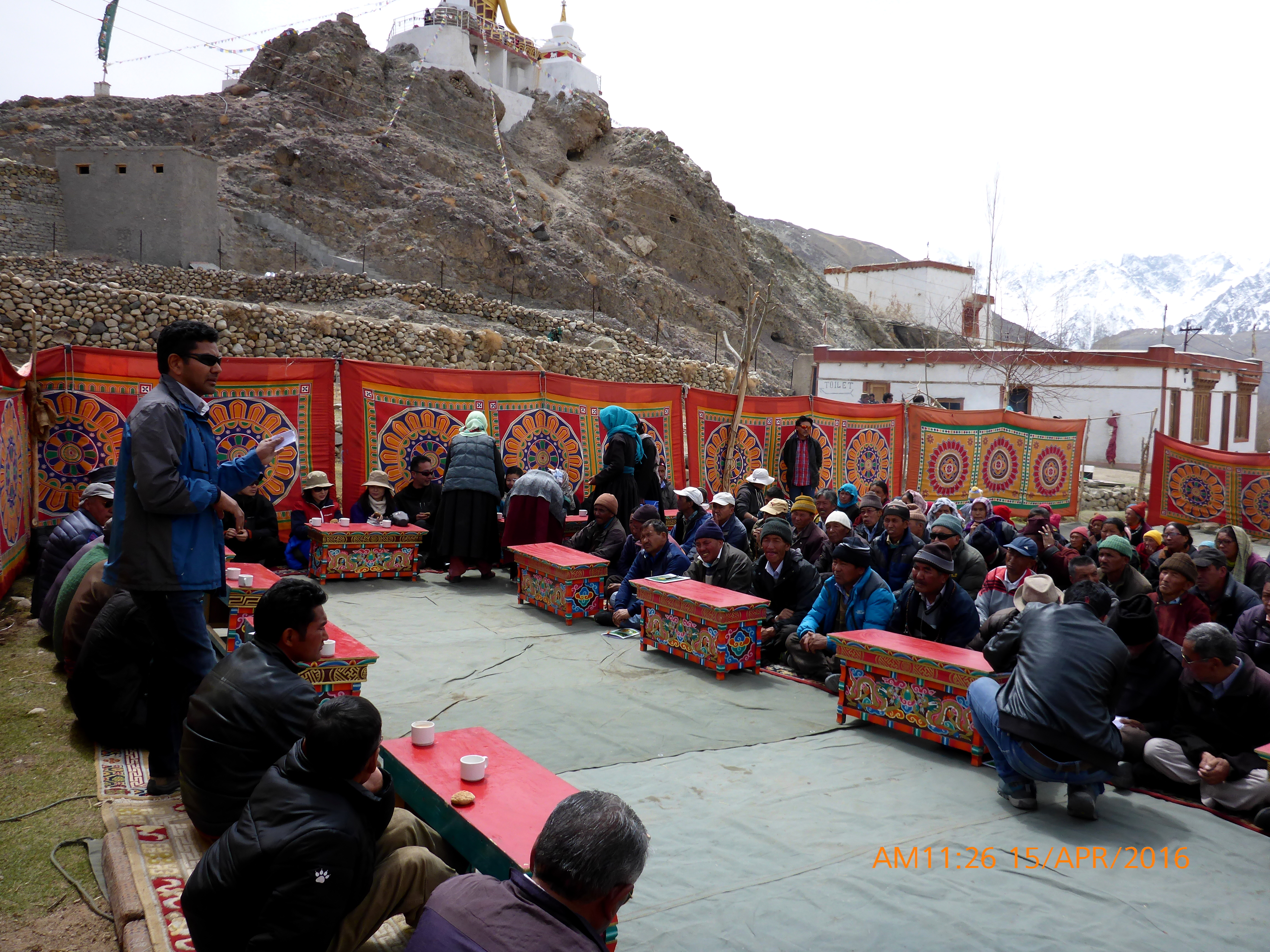 Tsewang Namgail talking 