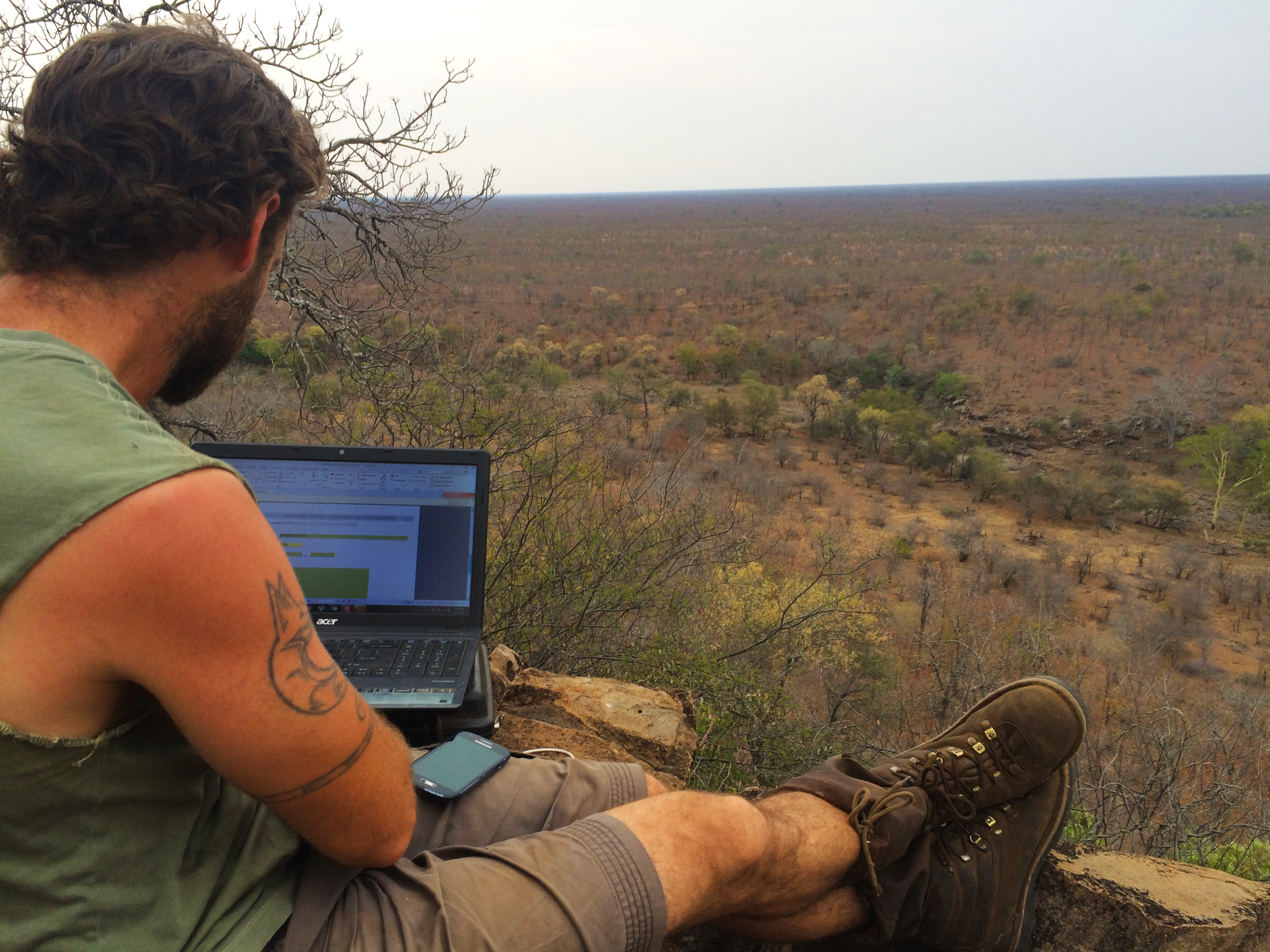 For weeks at a time it would only be myself and the bush.