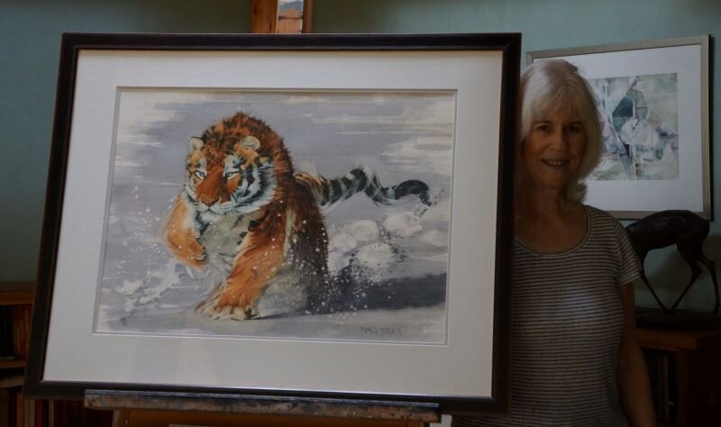 Penny Wheatley painting