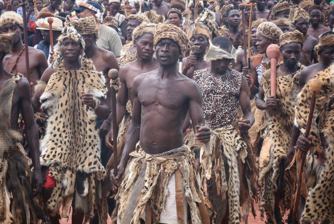 Participants at the Ngoni Ncwala ceremony