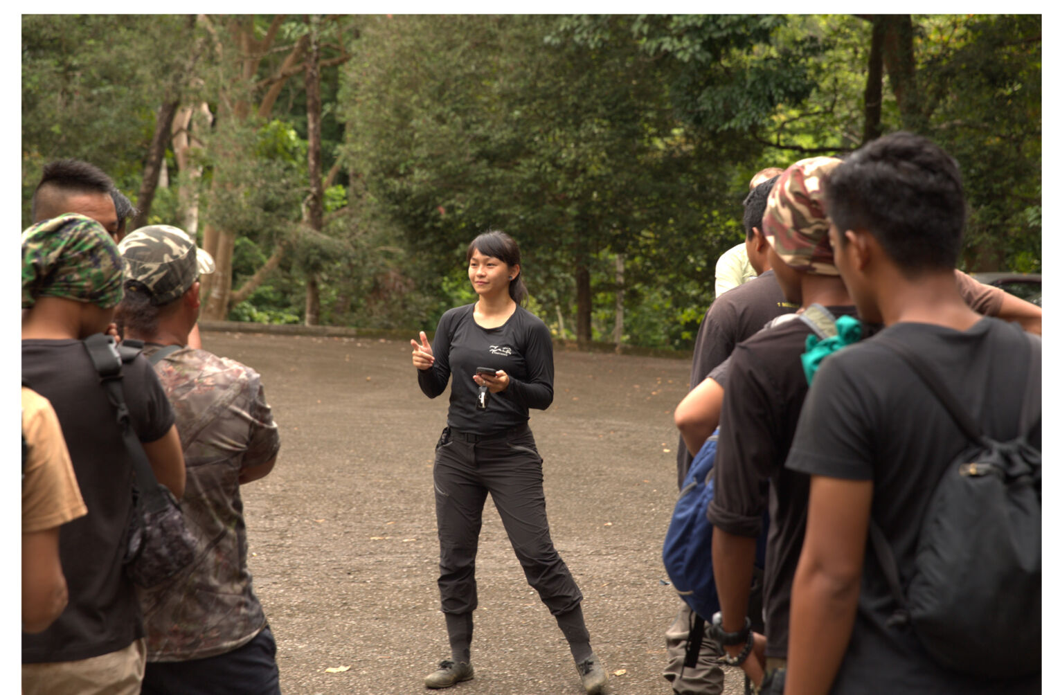Malaysian ranger training