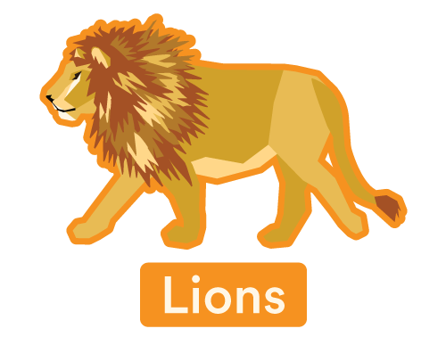 Lion Sticker