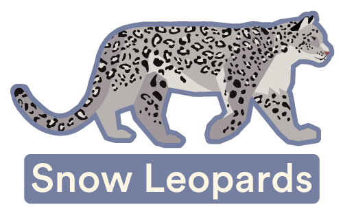 Snow Leopard Sticker